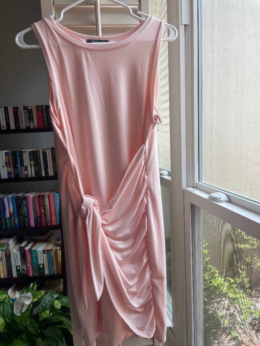 lillusory pink medium t shirt dress
